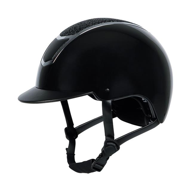 Riding Helmet Harry's Horse Matterhorn Sparkle Black-Silver