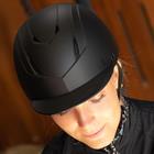 Riding Helmet Harry's Horse Quartz Black