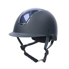Riding Helmet Harry's Horse Regal Glossy Dark Blue-Silver