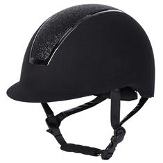 Riding Helmet Harry's Horse Regal Velvet Sparkle Black