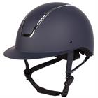 Riding Helmet Harry's Horse Royal Matt Dark Blue-Silver