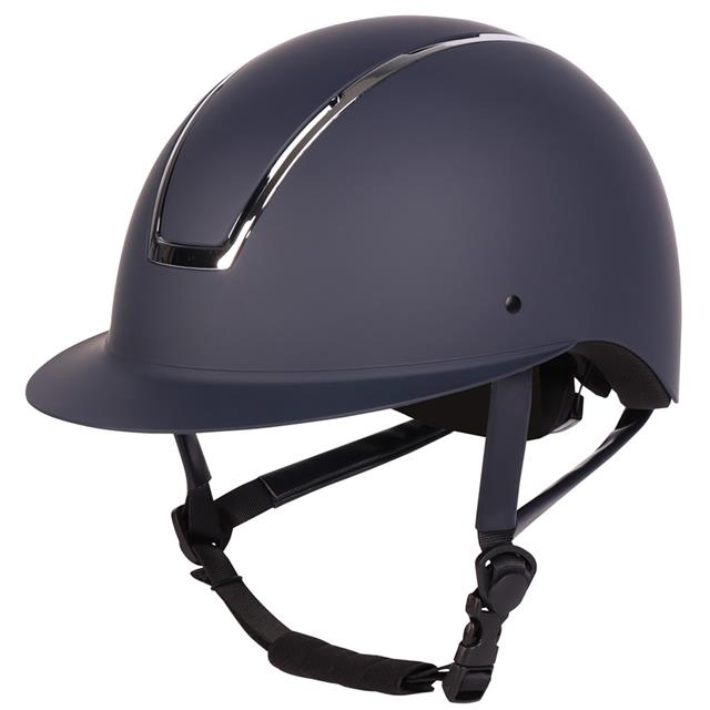 Riding Helmet Harry's Horse Royal Matt Dark Blue-Silver