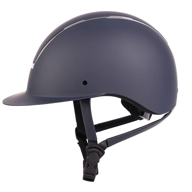 Riding Helmet Harry's Horse Royal Matt Dark Blue-Silver
