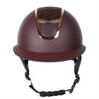 Riding Helmet Harry's Horse Sparkle Dark Red-Gold