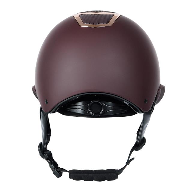 Riding Helmet Harry's Horse Sparkle Dark Red-Gold