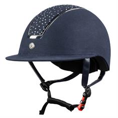 Riding Helmet Horze Solara Dark Blue-White