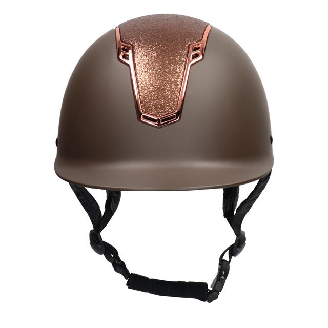 Riding Helmet Imperial Riding IRHolania Brown-Gold