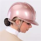Riding Helmet KEP Italia Cromo 2.0 Diamond Pink Polo Visor Pink