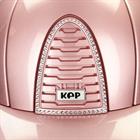 Riding Helmet KEP Italia Cromo 2.0 Diamond Pink Polo Visor Pink