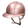 Riding Helmet KEP Italia Cromo 2.0 Diamond Pink Polo Visor Pink