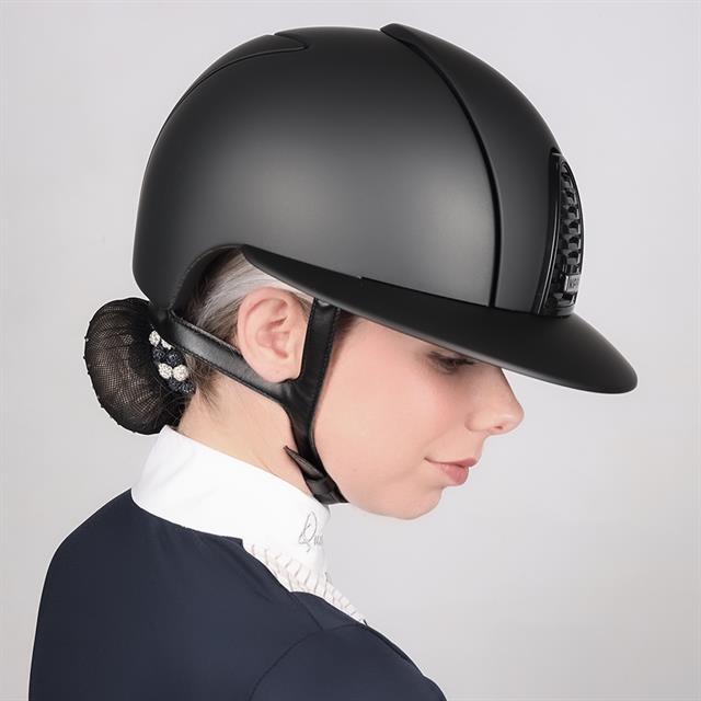 Riding Helmet KEP Italia Cromo 2.0 Matt Polo Visor Black