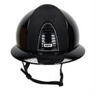 Riding Helmet KEP Italia Cromo 2.0 Polish Galassia Front Polo Black