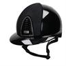 Riding Helmet KEP Italia Cromo 2.0 Polish Galassia Front Polo Black