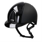 Riding Helmet KEP Italia Cromo 2.0 Textile Black Polish Black