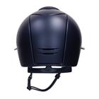 Riding Helmet KEP Italia Cromo 2.0 Textile Polo Star Front Dark Blue