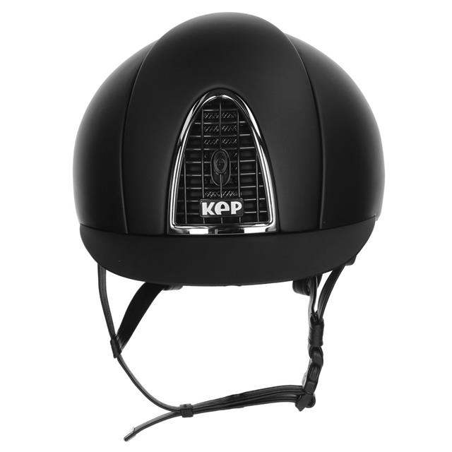 Riding Helmet KEP Italia Cromo Textile Black