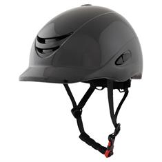 Riding Helmet Premiere Hatite Shiny Kids Black