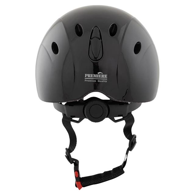 Riding Helmet Premiere Hatite Shiny Kids Black
