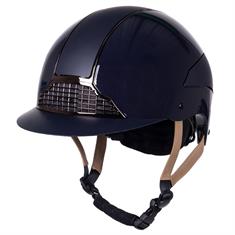 Riding Helmet QHP Miami Dark Blue