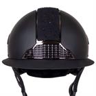 Riding Helmet QHP Ohio Polo Visor Black