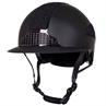 Riding Helmet QHP Ohio Polo Visor Black