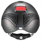 Riding Helmet Uvex Exxential II Led Dark Grey