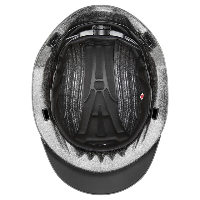 Riding Helmet Uvex Exxential II Led Dark Grey