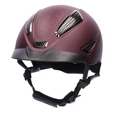 Riding Helmet Uvex Perfexxion II Grace Dark Red