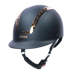 Riding Helmet Uvex Suxxeed Chrome Dark Blue-Gold