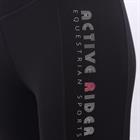 Riding Leggings Active Rider Full Grip Ar25300 Black