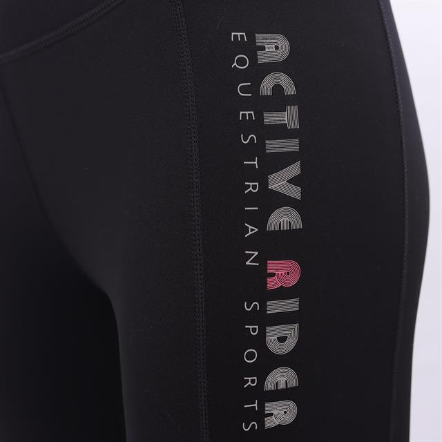 Riding Leggings Active Rider Full Grip Ar25300 Black