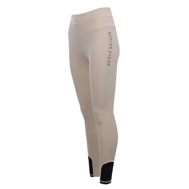 Riding Leggings Active Rider Full Grip Ar25300 Off White