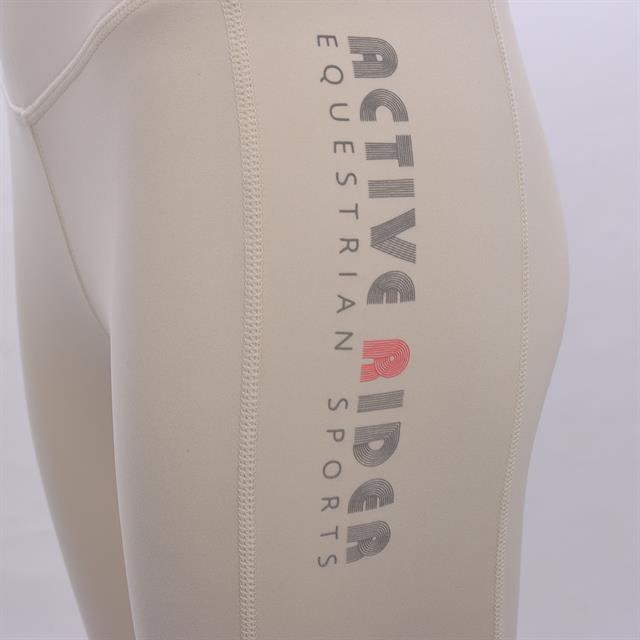 Riding Leggings Active Rider Full Grip Ar25300 Off White