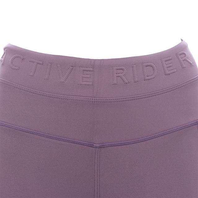 Riding Leggings Active Rider Full Grip Ar25300 Purple