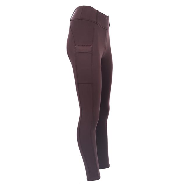Riding Leggings Brushed Full Grip Rebel by Montar Brown