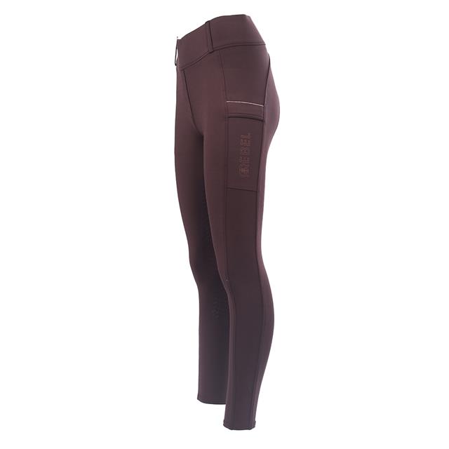 Riding Leggings Brushed Full Grip Rebel by Montar Brown