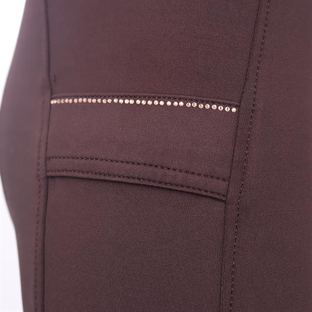 Riding Leggings Brushed Full Grip Rebel by Montar Brown
