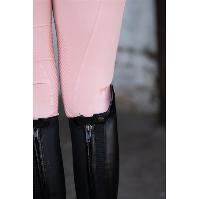 Riding Leggings Cycle Four Full Grip ROAN Light Pink