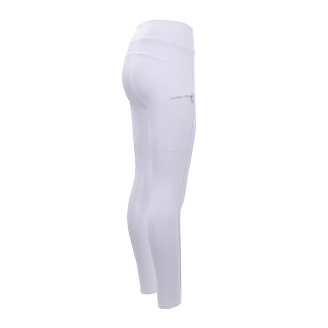 Riding Leggings EJCompetition Full Grip Epplejeck White