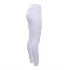 Riding Leggings EJCompetition Full Grip Kids Epplejeck White