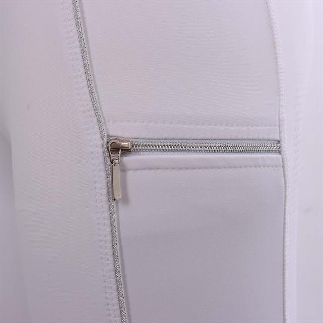 Riding Leggings EJCompetition Full Grip Kids Epplejeck White