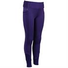 Riding Leggings Harry's Horse Diva Violet Full Grip Kids Dark Purple