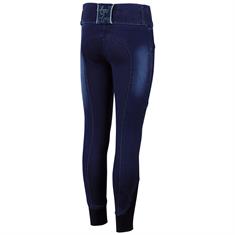 Riding Leggings Harry's Horse LouLou Elodie Full Grip Kids Denim