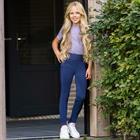 Riding Leggings HV POLO HVPLotte Full Grip Kids Dark Blue