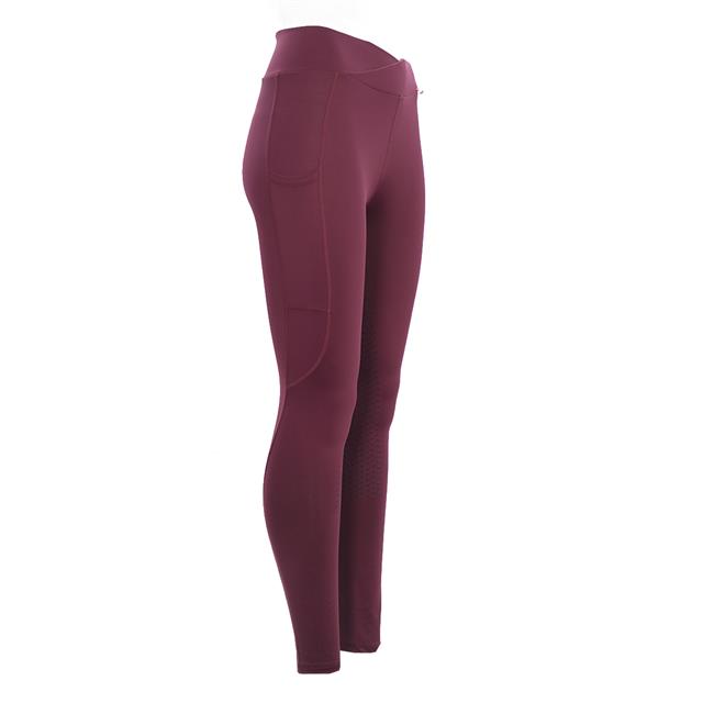 Riding Leggings Kingsland KLKatinka F-Tec2 Limited Full Grip Dark Red