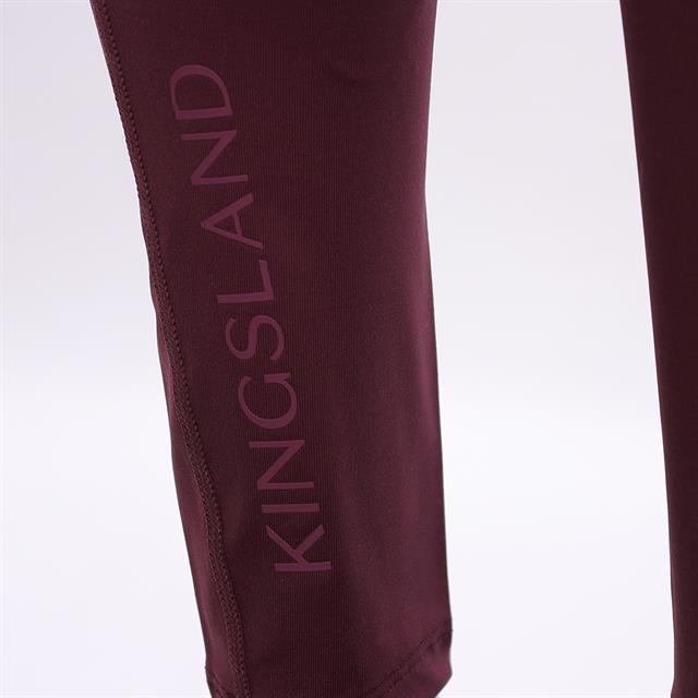 Riding Leggings Kingsland KLKatinka F-Tec2 Limited Full Grip Dark Red