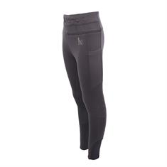 Riding Leggings La Valencio Full Grip LVValerie Kids Dark Grey