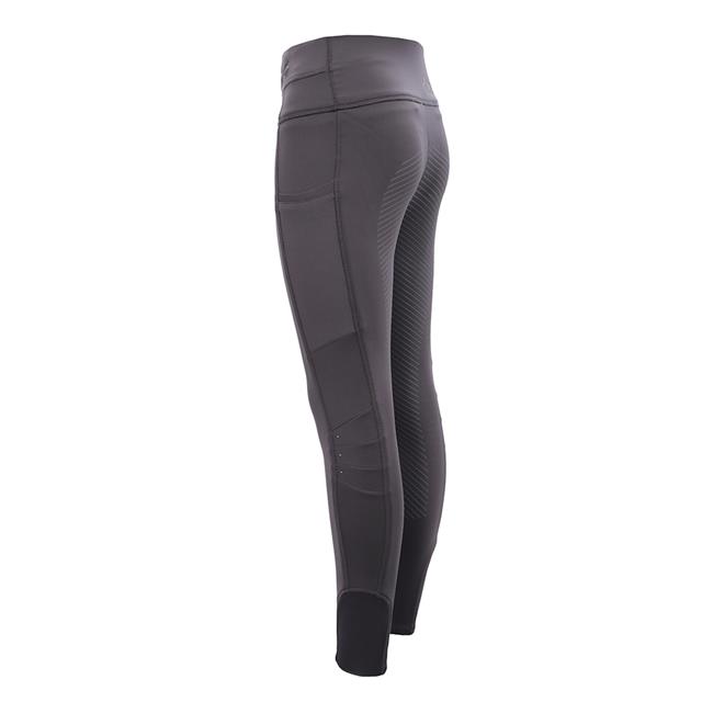 Riding Leggings La Valencio Full Grip LVValerie Kids Dark Grey
