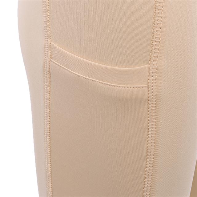 Riding Leggings La Valencio Full Grip LVValerie Kids Light Yellow
