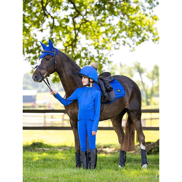 Riding Leggings LeMieux Equitight Pull On Full Grip Kids Blue